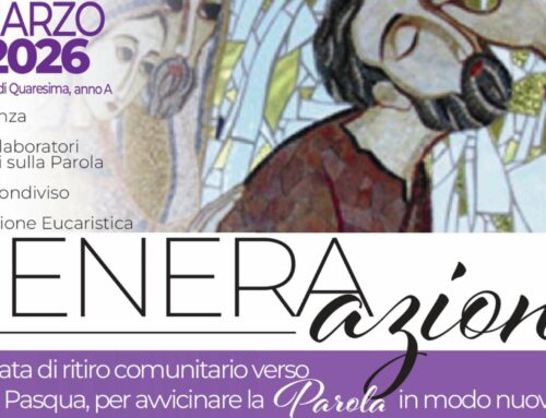 Genera-Azioni: giornata di ritiro comunitario verso la Pasqua